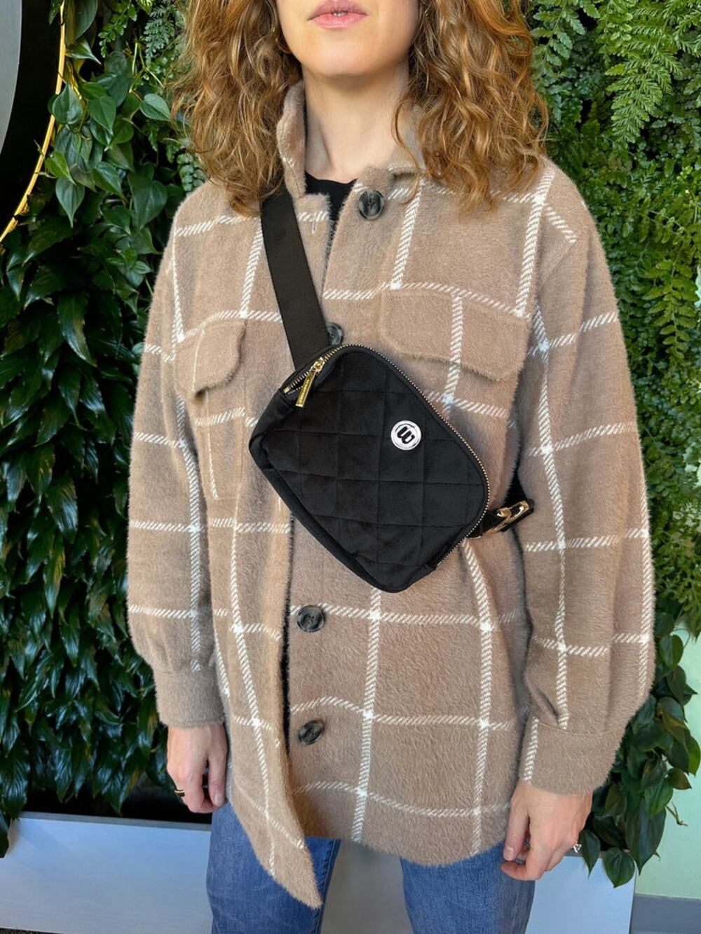 Wantable Black Velvet Bag Funny Bag